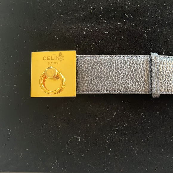 Celine Paris Vintage Toggle Belt XS - Picture 4 of 10